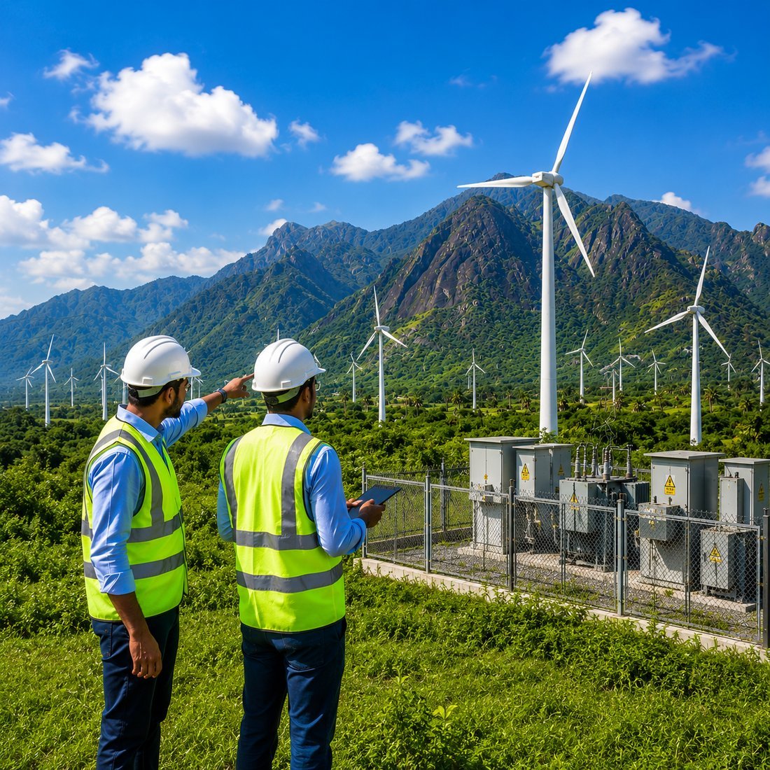 Wind energy EPC and turbine installation
