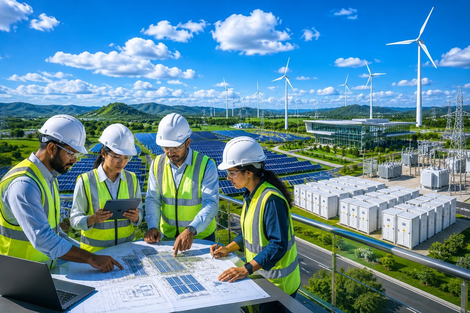Aniba team delivering end-to-end engineering and advisory services